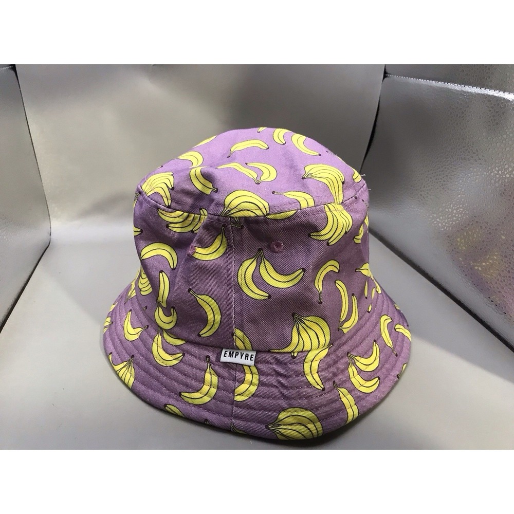 Empyre Purple Bucket Hat With Bananas‎